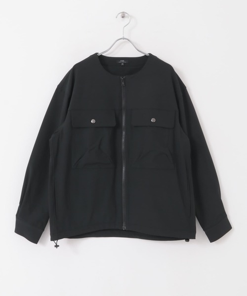 「ITEMS URBANRESEARCH」 ブルゾン LARGE ネイビー メンズ_画像5