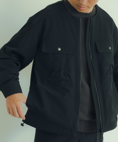 「ITEMS URBANRESEARCH」 ブルゾン LARGE ネイビー メンズ_画像7