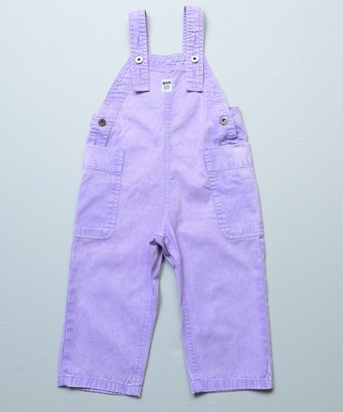 サロペット・オーバーオール・オールインワン Purple コーデュロイサロペット オーバーオール オールインワン ワイドパンツ