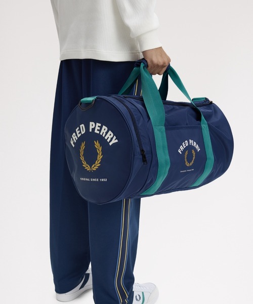 FRED PERRY（フレッドペリー） ドラムバッグ Sport Nylon Large Barrel