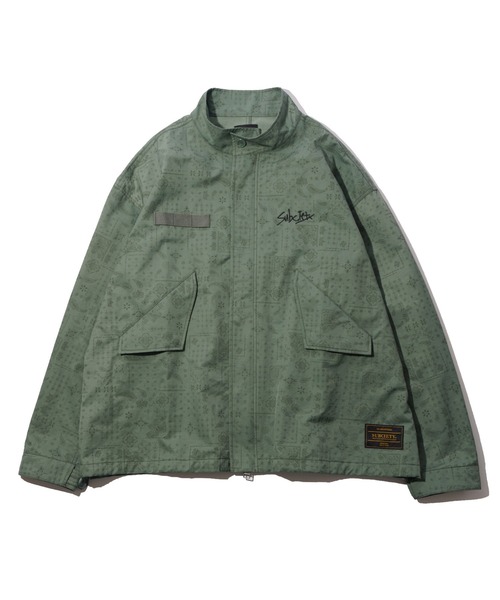 「Subciety」 ブルゾン LARGE オリーブ メンズの画像