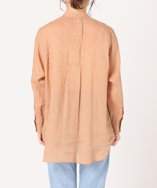 「IENA LA BOUCLE」 長袖ブラウス - オレンジ レディース_画像9