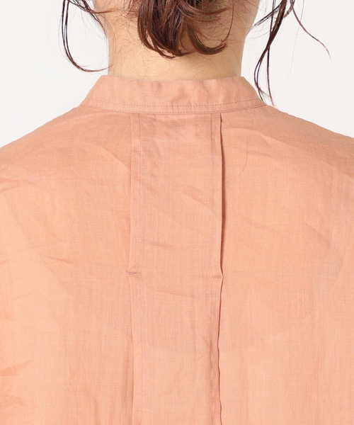 「IENA LA BOUCLE」 長袖ブラウス - オレンジ レディース_画像10