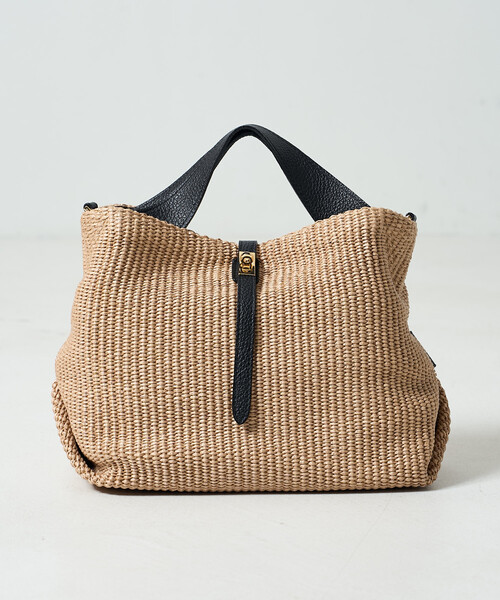 VIOLABRO ベージュ ハンドバッグ FREAK'S STORE（フリークスストア） ハンドバッグ VIOLAd'ORO/ヴィオラ