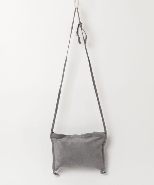 「BrownBrown」 ショルダーバッグ FREE グレー メンズ_画像2