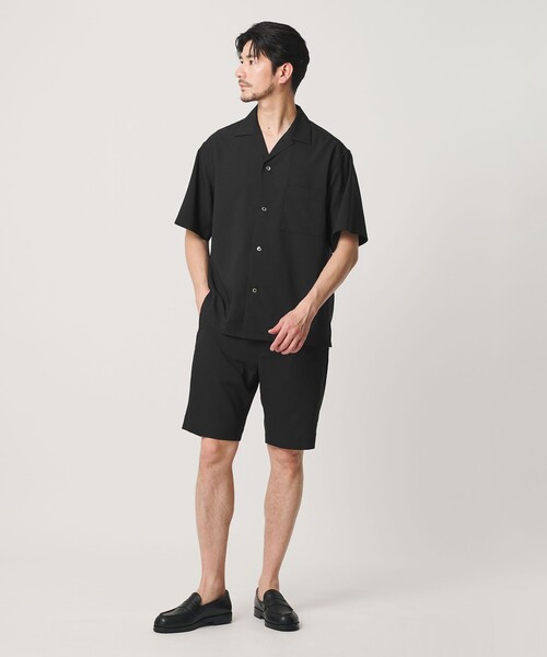 シャツ 「WEB限定 WARDROBE SMART」 Reflax オープンカラー シャツ メンズの画像