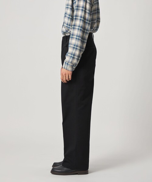 Steven Alan スティーブンアラン　ワイドスラックス STEVEN ALAN（スティーブンアラン） パンツ TC ツイル Lポケット