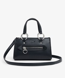 極美品❣️ラコステ セリス ハンドバッグ 2way❣️別売ワニロゴチャーム付き LACOSTE（ラコステ） ハンドバッグ セリス スモール トップハンドル