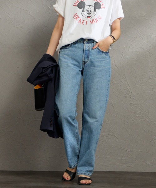 ジーンズ デニム デニムパンツ 「Levi’s/リーバイス」 90'S 501 ストレートデニム レディースの画像