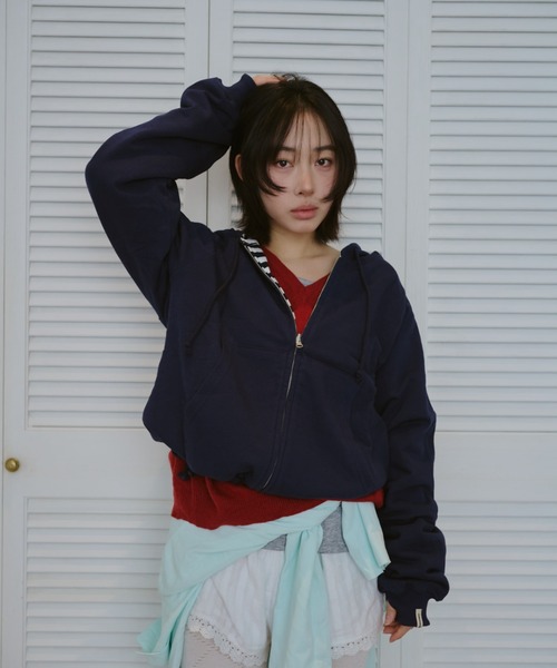 common gull products 柄の目覚め、リバーシブルフーディー common gull products. パーカー 柄の目覚め、リバーシブルフーディー