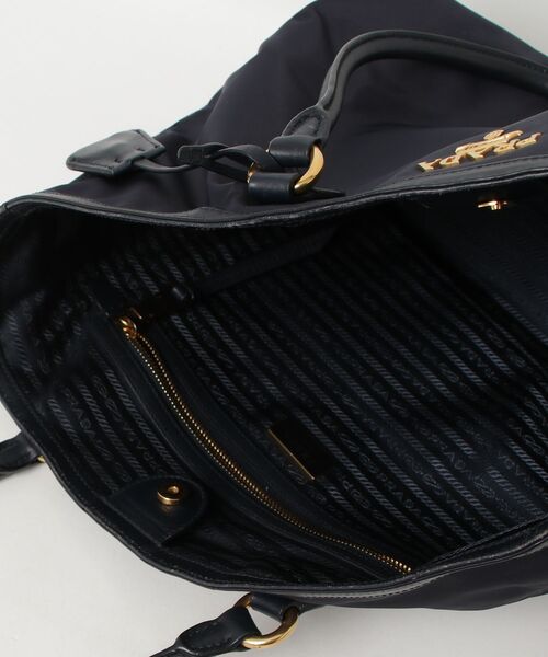 PRADA（プラダ） トートバッグ TU ネイビー レディース : ZOZOTOWN
