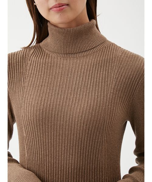 「Mila Owen」 ニットワンピース 1 アイボリー レディースの画像
