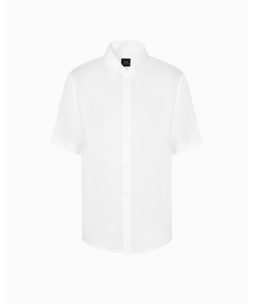 シャツ 「A|X アルマーニ エクスチェンジ」リヨセルツイル 半袖シャツ/REGULAR+ メンズの画像