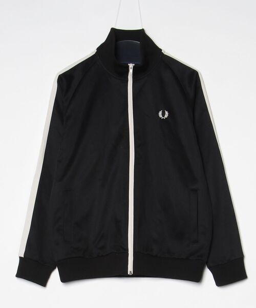 FRED PERRY（フレッドペリー） ジャージブルゾン S ブラック メンズ 