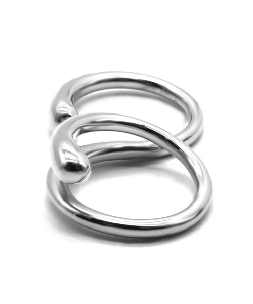 「LHME」 リング ONE SIZE シルバー レディース_画像3
