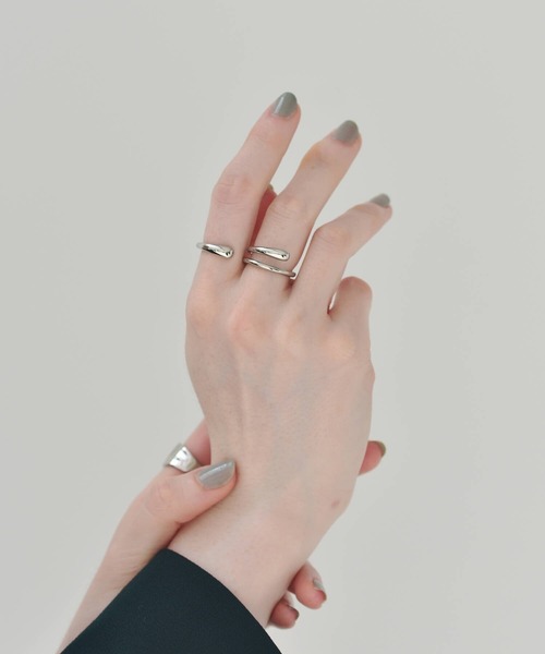 「LHME」 リング ONE SIZE シルバー レディース_画像7