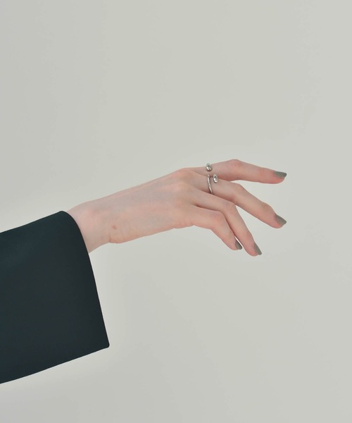 「LHME」 リング ONE SIZE シルバー レディース_画像8