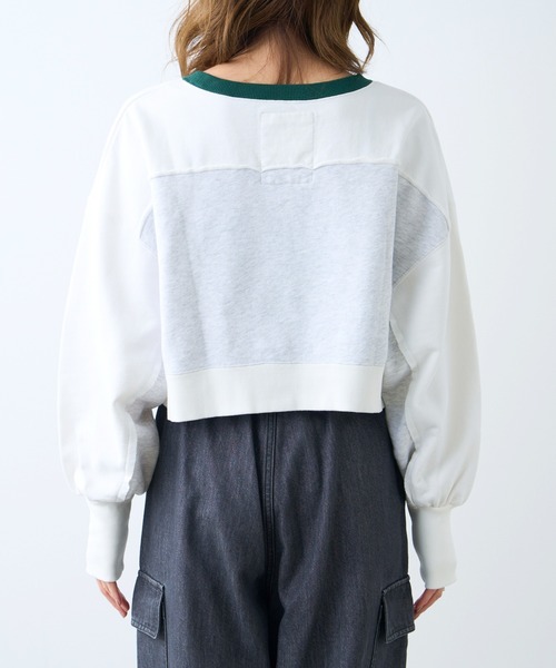 「etsinta」 スウェットカットソー ONE SIZE ブルー レディース_画像5