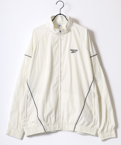 Reebok（リーボック） ナイロンブルゾン L ブラック メンズ : ZOZOTOWN