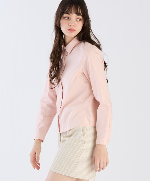 「To b. by agnes b.」 長袖シャツ 38 ピンク レディース_画像4
