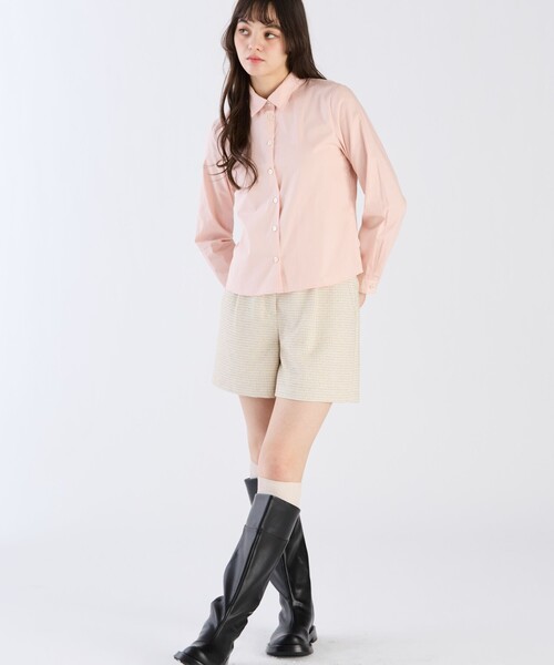 「To b. by agnes b.」 長袖シャツ 38 ピンク レディース_画像6
