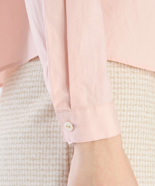 「To b. by agnes b.」 長袖シャツ 38 ピンク レディース_画像9