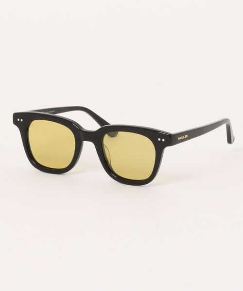 サングラス SUNGLASS/MELLER メラー ウェリントン サングラス カラーレンズ ブラックフレーム メンズ レディース