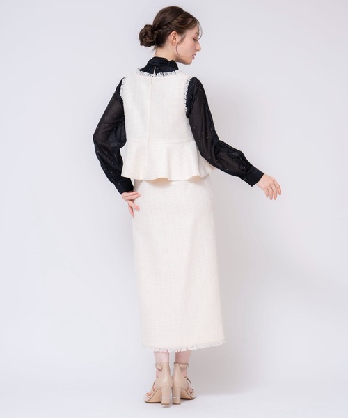 「NOELA」 長袖ブラウス フリー サックスブルー レディース_画像9
