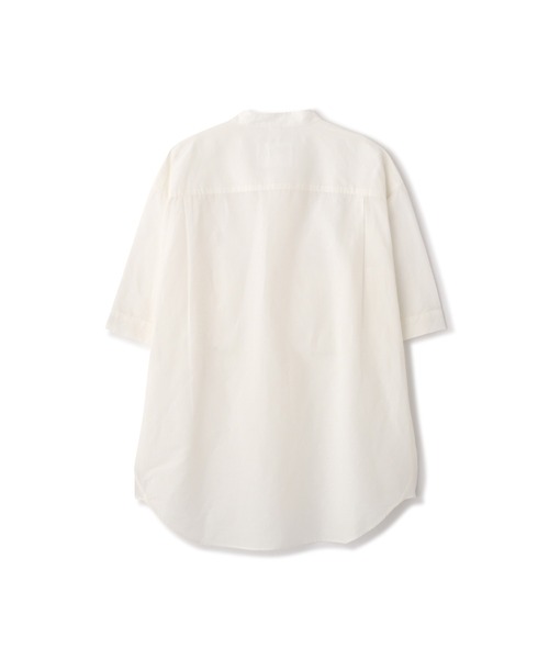 MHL.（エムエイチエル） シャツ 半袖 HIGH COUNT DRY COTTON LINEN