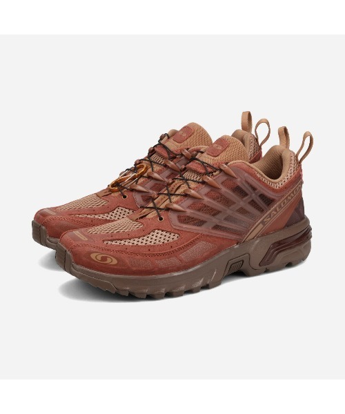 ヴィンテージ Comme des Garçons ベロア　キュロット　赤茶　S SALOMON（サロモン） スニーカー SALOMON ACS PRO RED ASHES