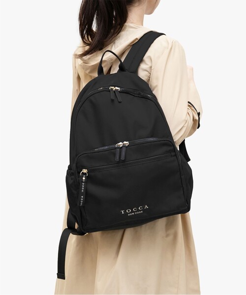TOCCA（トッカ） リュック F ブラック レディース : ZOZOTOWN Yahoo!店