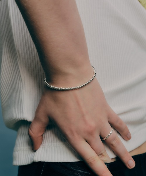 シルバー925 ベル ブレスレット 90g whoseA（フーシー） ブレスレット 「silver925」Shining Ball Bracelet