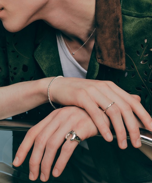whoseA（フーシー） ブレスレット 「silver925」Shining Ball Bracelet