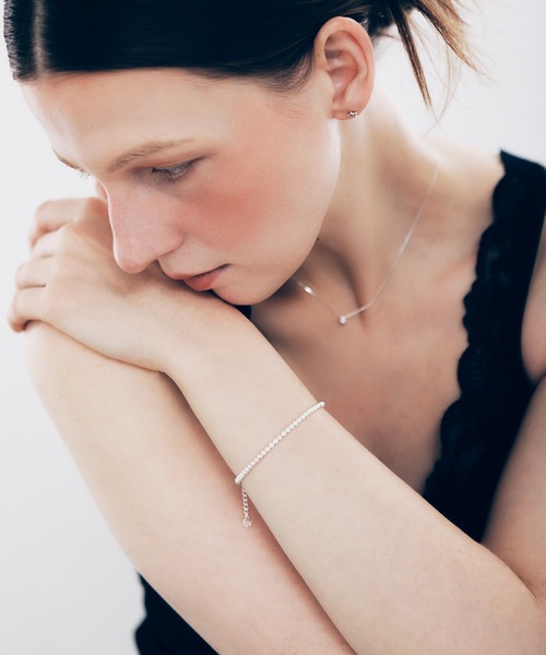 whoseA（フーシー） ブレスレット 「silver925」Shining Ball Bracelet