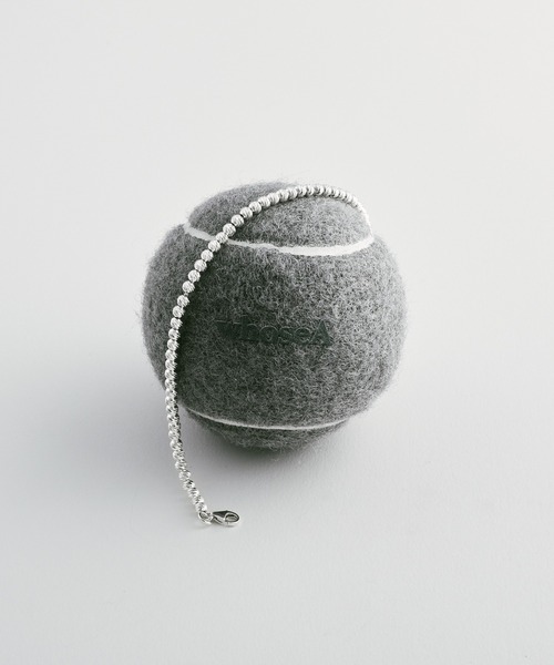 whoseA（フーシー） ブレスレット 「silver925」Shining Ball Bracelet