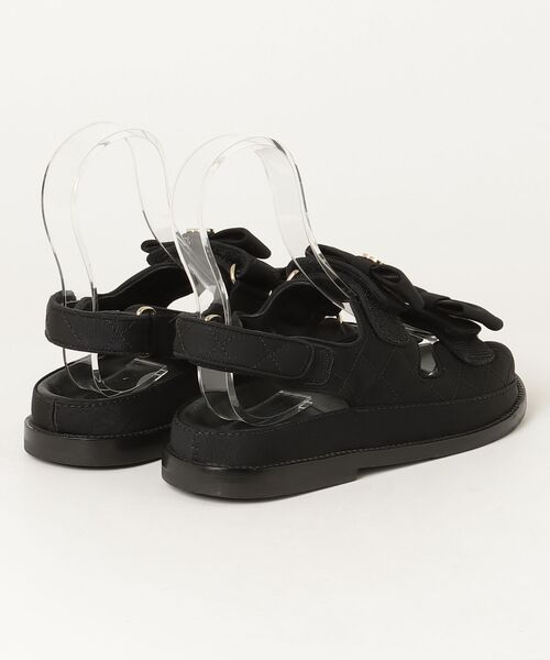 CHANEL（シャネル） ココマーク フラットサンダル 35 ブラック