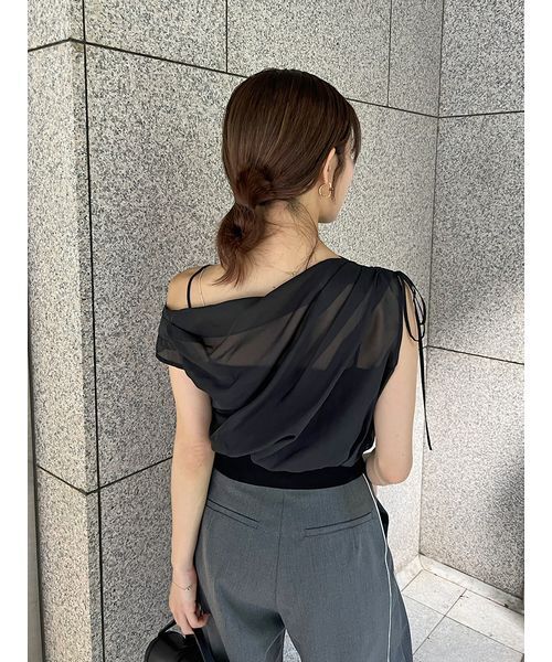 SNIDEL ノースリーブ ニット SNIDEL（スナイデル） ノースリーブニット F ラベンダー レディース
