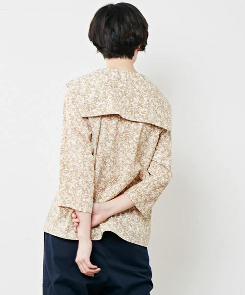 「MELROSE claire」 長袖ブラウス FREE ブルー レディース_画像2