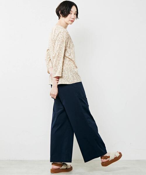 「MELROSE claire」 長袖ブラウス FREE ブルー レディース_画像6