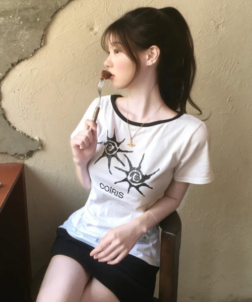 tシャツ 半袖 COIRISブランド直輸入正規品/ソルナ ワンショルダー