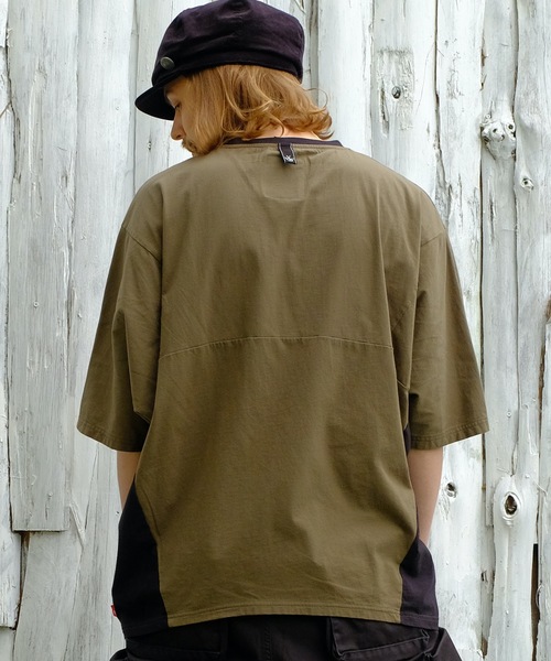 「VIRGOwearworks」 半袖Tシャツ 3 グリーン メンズ_画像3