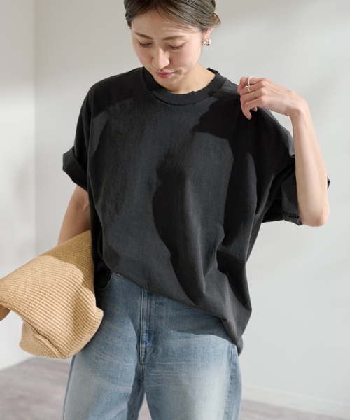 FRAMeWORK（フレームワーク） 半袖Tシャツ FREE ライトグレー