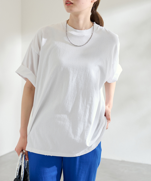 FRAMeWORK（フレームワーク） 半袖Tシャツ FREE ライトグレー