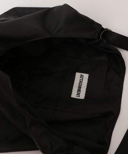 「ATTACHMENT」 トートバッグ ONE SIZE ブラック メンズ_画像4