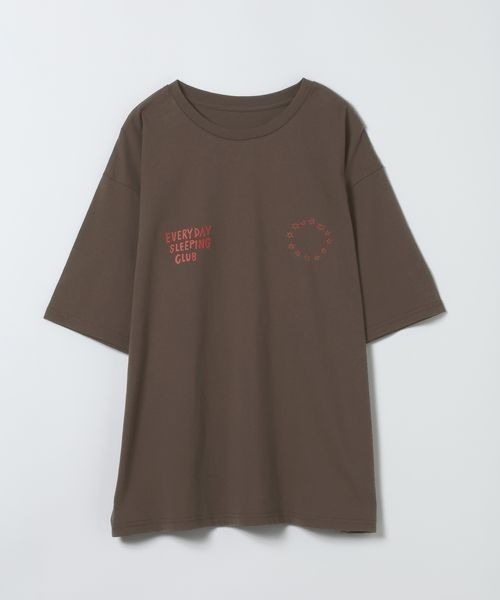 JEANASIS（ジーナシス） tシャツ 半袖 「HONGAMA」プリントTEE SS