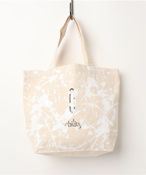 ideas and PAINTING トートバッグ ability × / ペイントトート