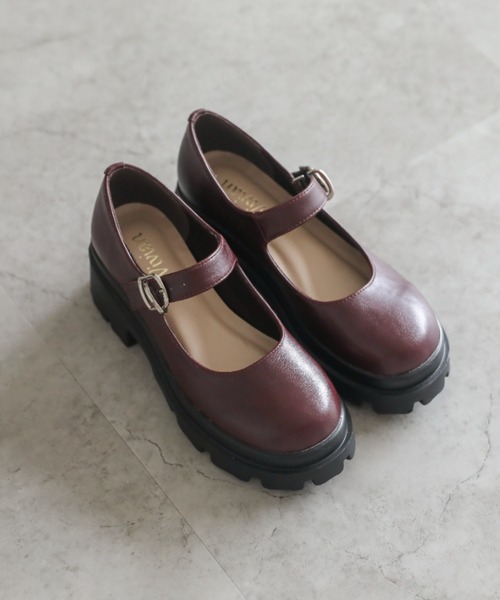 VIVIAN（ヴィヴィアン） フォーマルシューズ 厚底ストラップマニッシュ