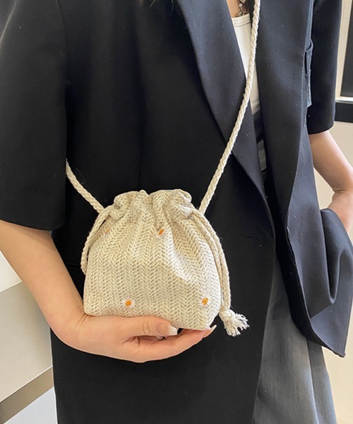 Pochi Pouch ショルダーバッグ バッグ Pouch/2way 花柄 マルチ