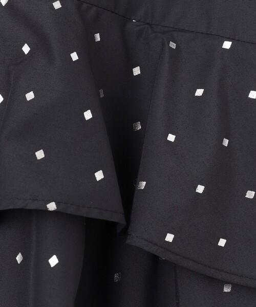 GRACE CLASS シャツワンピース 箔ドットシャツドレス : ZOZOTOWN Yahoo