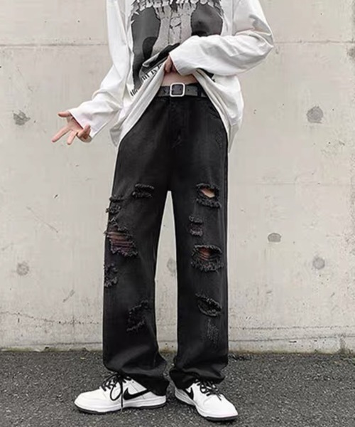 SEN TOKYO ジーンズ 程よいダメージ加工が絶妙な抜け感を演出